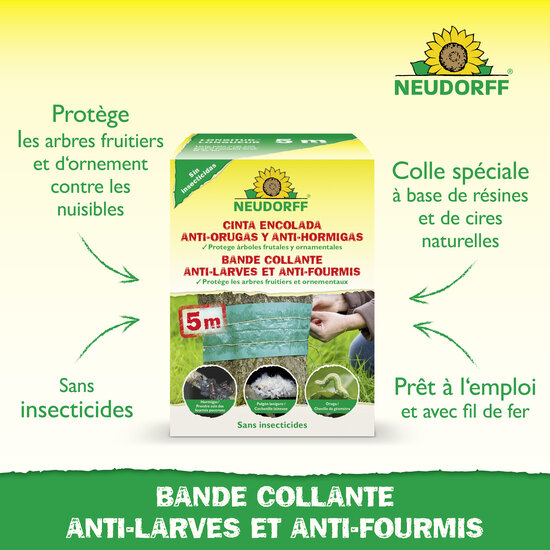 Cinta encolada anti-orgugas y anti-hormigas Sprechende Bilder Bild 2_FR