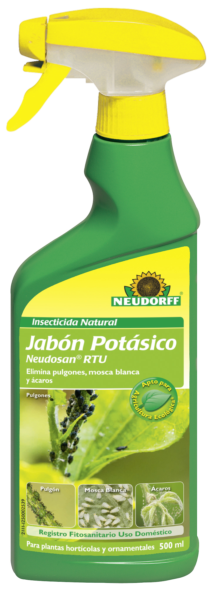 responsabilidad Relativamente Madison Neudorff : Insecticida Natural Jabón Potásico Neudosan RTU