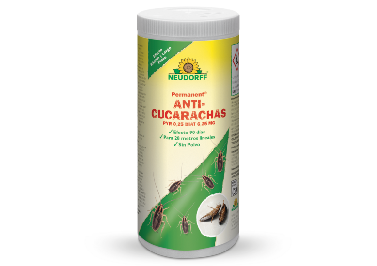 Permanent Anti Cucarachas Tierra Diatomea + Piretrina