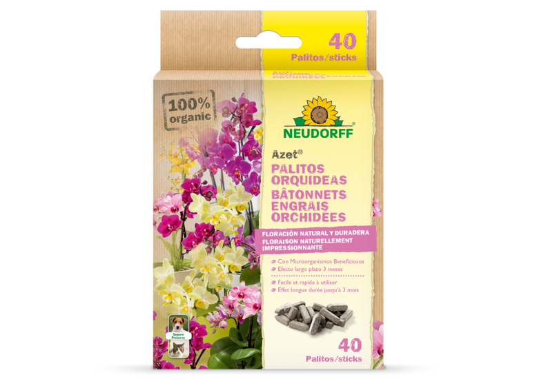 Azet PALITOS FERTILIZANTES ORQUÍDEAS